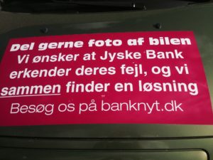 Jyske bank låner gratis penge ud, kom ind og blev snydt :-) falske lån og falske garantier er jyske Banks speciale og til de udvalgte